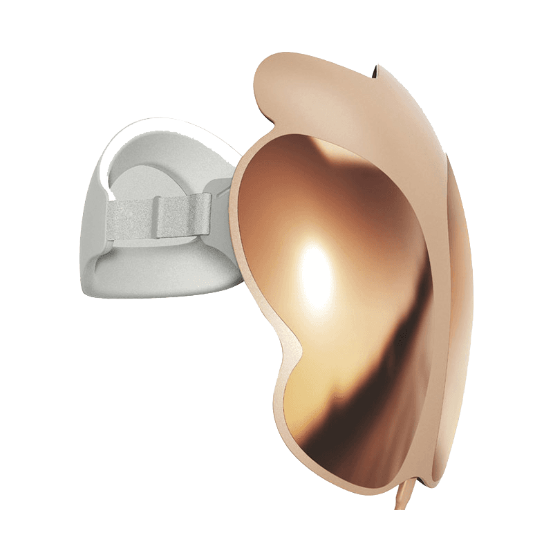 LUMVEA Aurora — Masque LED lumière rouge